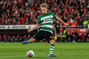 英媒：阿森纳、曼联和热刺竞争中场尤尔曼德，葡体估价5到6000万